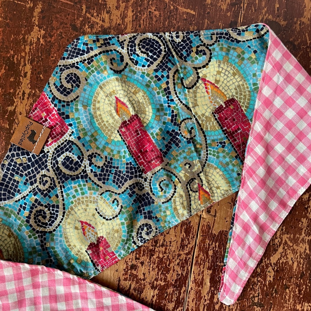 Reversible dog bandana - Picture 2 of 4